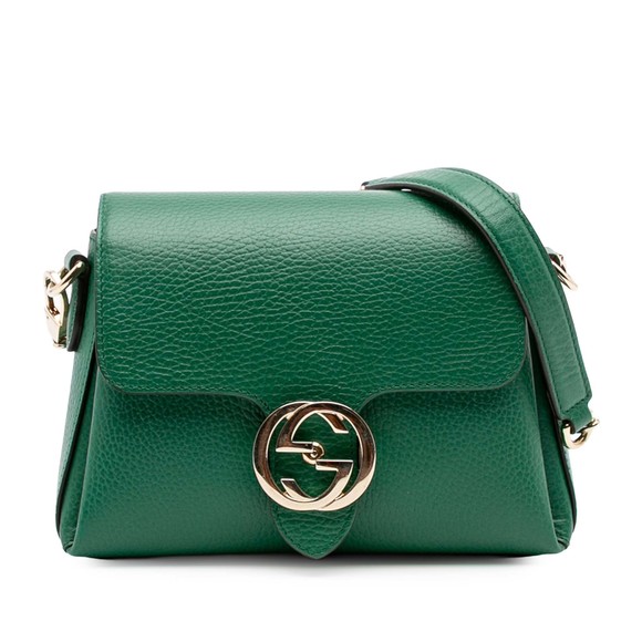 Pre-Loved Gucci Small Dollar Calfskin Interlocking G Crossbody - Picture 1 of 12